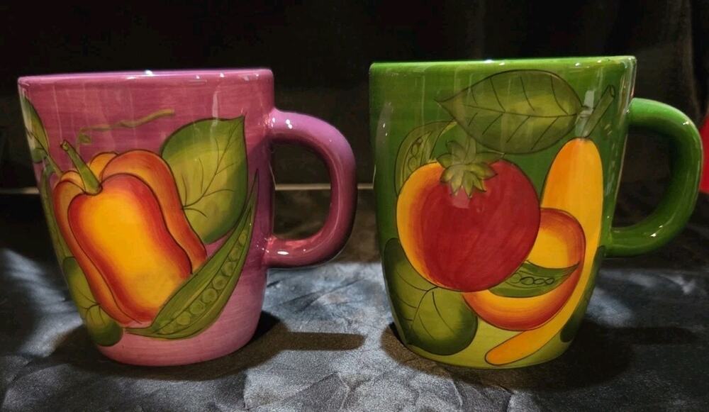 Gates Wear Set Of 2 Mugs Peas In Pod Collection